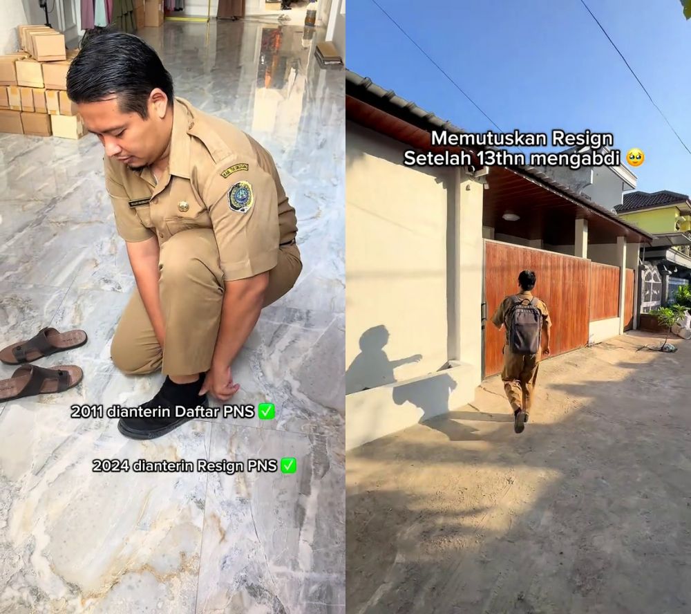 Viral kisah pria resign PNS usai 13 tahun mengabdi demi dagang bareng istri, yakin rezeki tetap ngalir