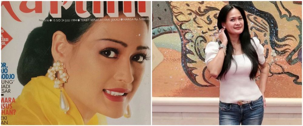 Gaya bak ABG tapi punya 4 cucu, 11 foto dulu vs kini Donna Harun ini bukti awet mudanya tak ada lawan