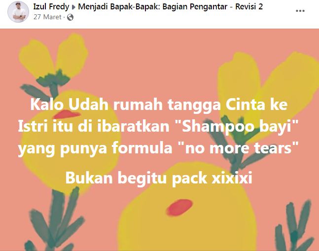 Gak cuma lucu, 11 status Facebook baper bapak-bapak ini bukti pria juga bisa galau