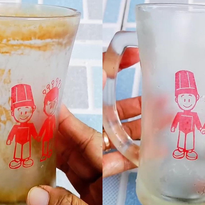 Jangan buang gelas kaca yang dekil berkerak! Oleskan 1 bahan sederhana ini jika ingin kinclong lagi