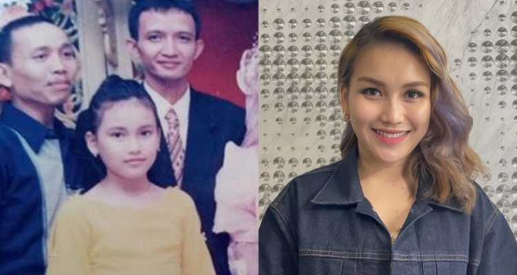 penyanyi dangdut saat SD dan kini &copy; berbagai sumber