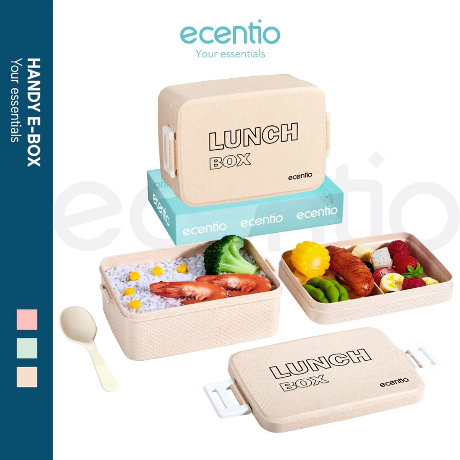9 Kotak makan Ecentio favorit di bawah Rp200 ribu, praktis buat bekal harian