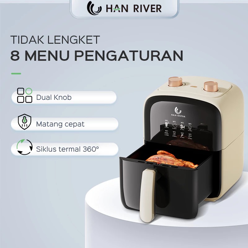 5 Air fryer Han River yang bikin jarang nyalain kompor, harga di bawah Rp500 ribu