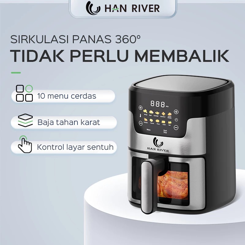 5 Air fryer Han River yang bikin jarang nyalain kompor, harga di bawah Rp500 ribu