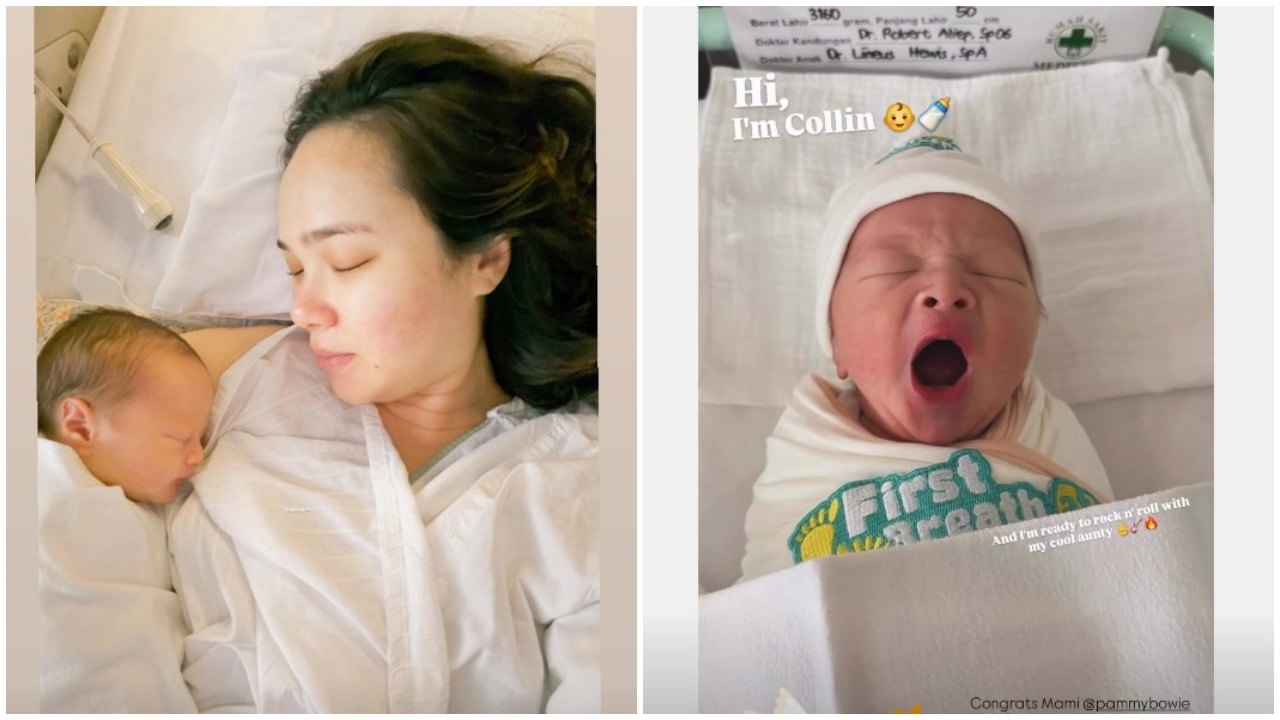 Kini jadi ibu dua anak, ini 7 potret Pamela Bowie melahirkan anak kedua, bocorkan nama panjangnya