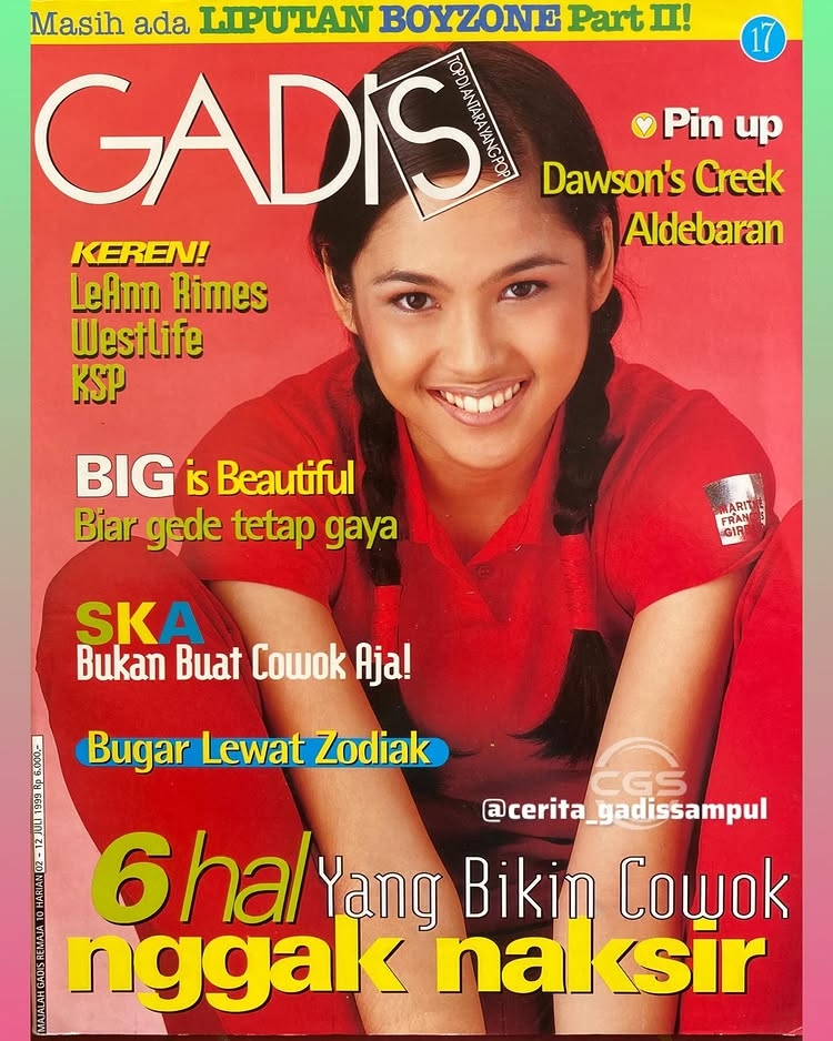 Model majalah GADIS ini pernah diisukan akan menikah dengan Nicholas Saputra, intip 9 potret lawasnya