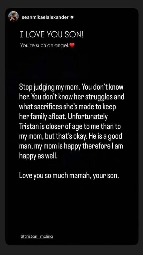 Kisah asmara ibunya dengan Tristan Molina kerap tuai kritikan, begini pembelaan anak Olla Ramlan