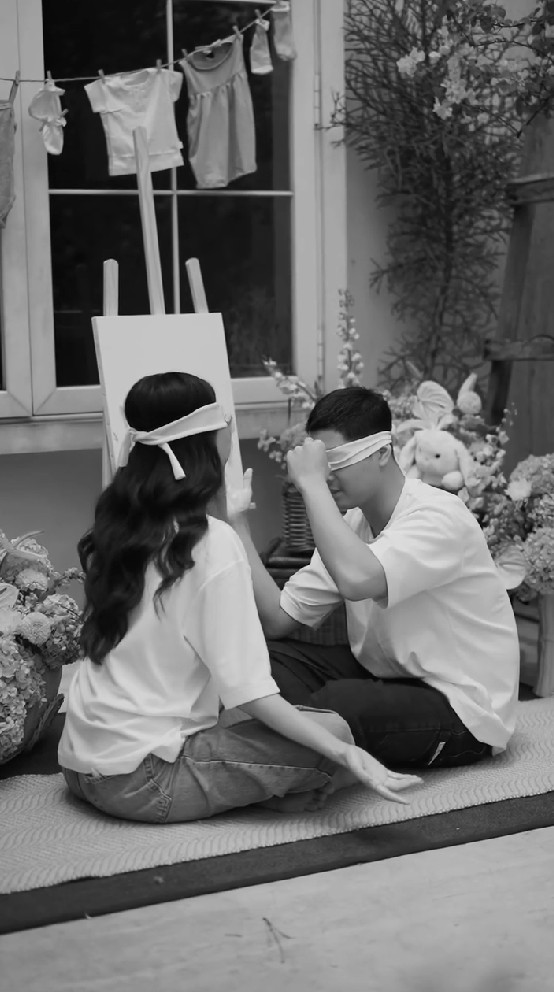 Konsepnya nggak neko-neko, ini 9 potret gender reveal anak pertama Alyssa Daguise dan Al Ghazali