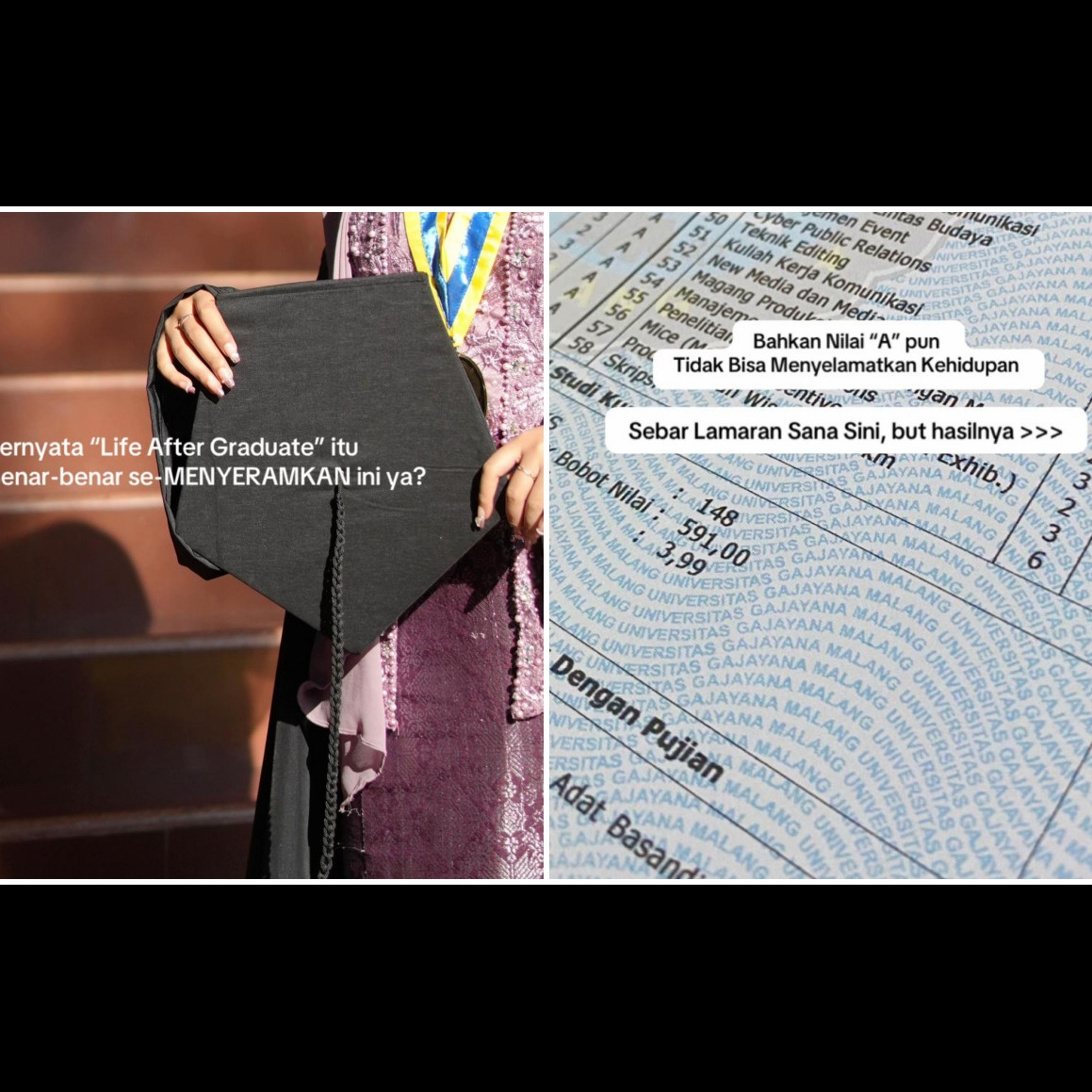 Curhatan lulusan sarjana ngaku life after graduate itu menyeramkan, IPK nyaris sempurna masih nganggur