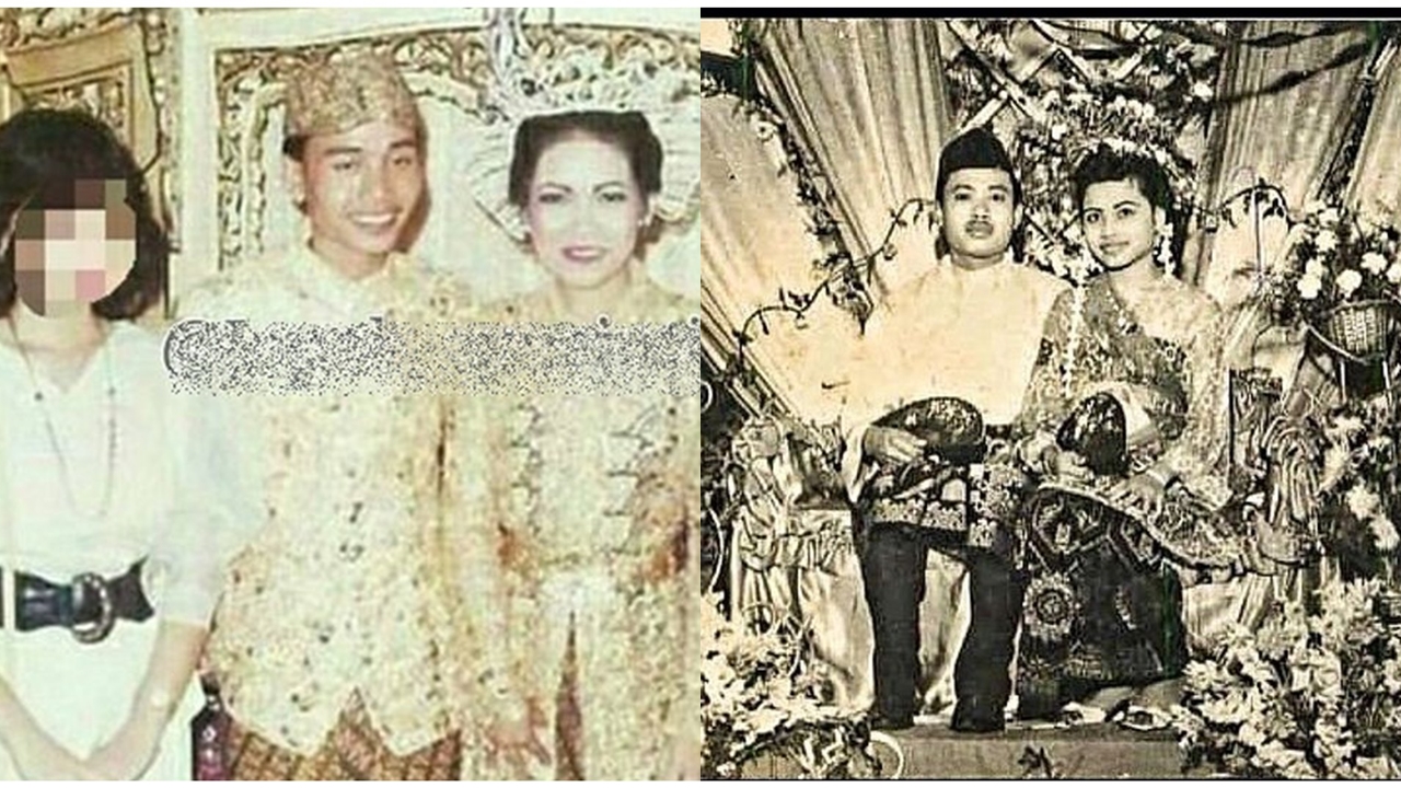 Manisnya bikin nostalgia, begini foto lawas pernikahan orang tua 13 seleb