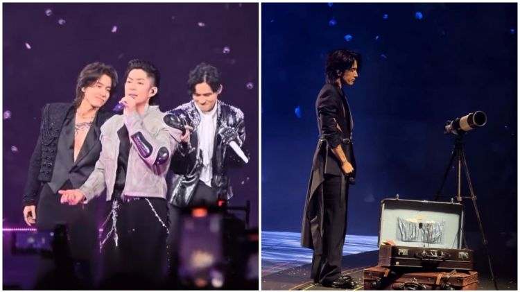 9 Potret F4 Meteor Garden gelar konser reuni, Jerry Yan menangis kenang Barbie Hsu