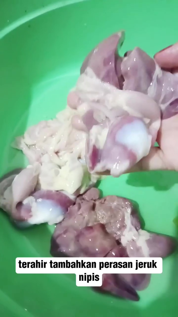 Bukan direndam cuka, ini cara ampuh bersihkan ati ampela ayam agar bebas amis dan lebih kesat