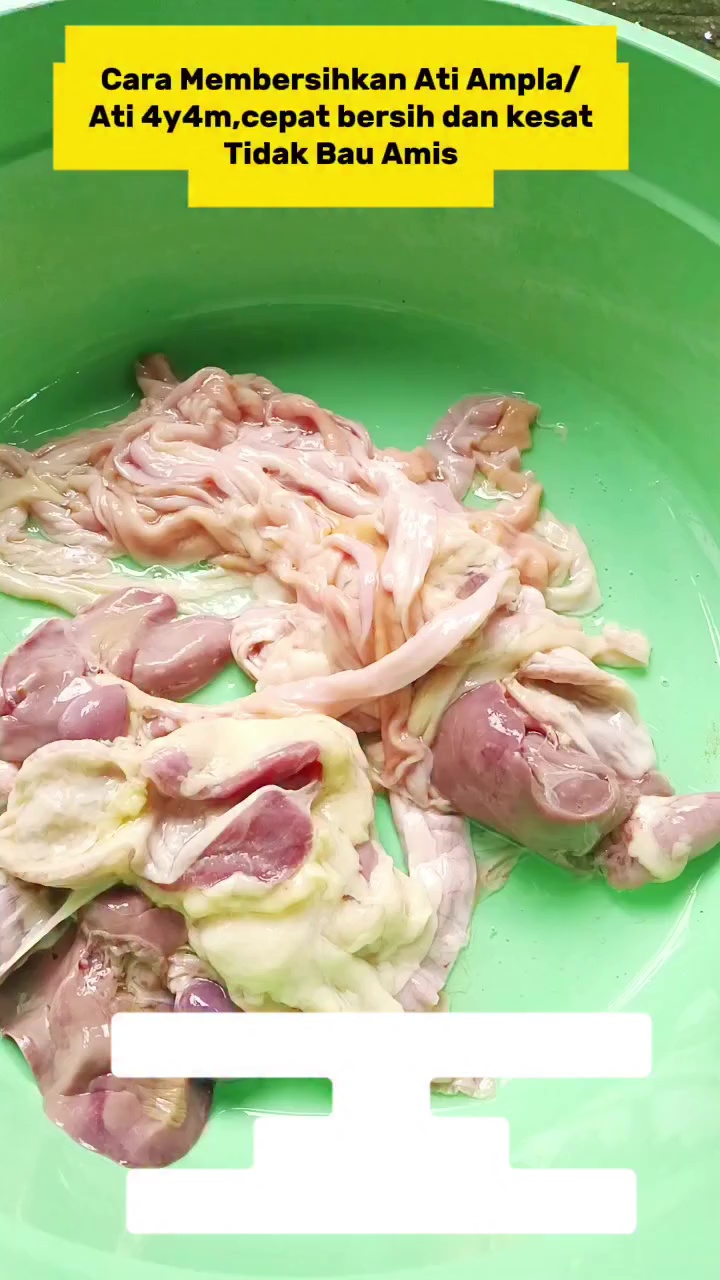 Bukan direndam cuka, ini cara ampuh bersihkan ati ampela ayam agar bebas amis dan lebih kesat