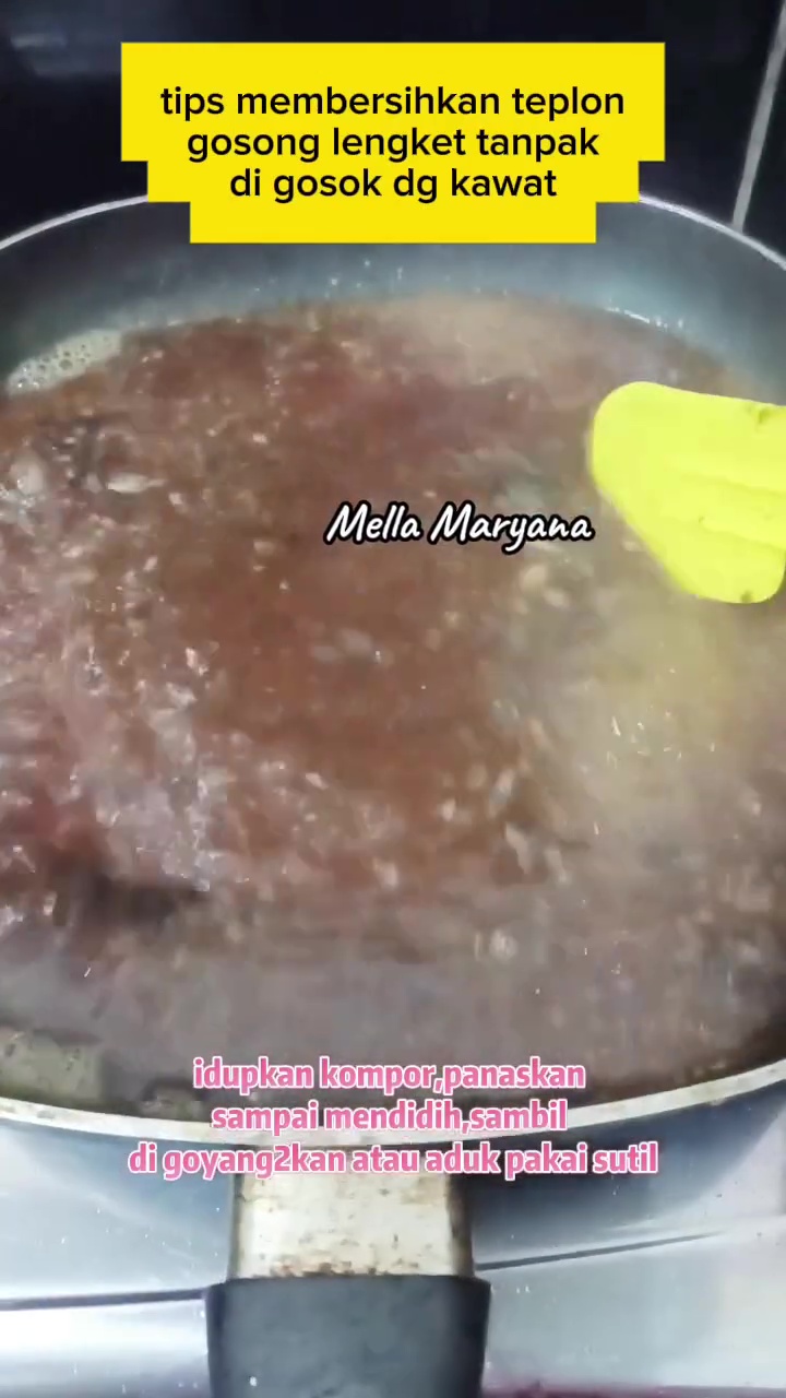 Punya teflon gosong jangan digosok sabut kawat! Ini cara mencucinya biar antilengketnya tak mengelupas