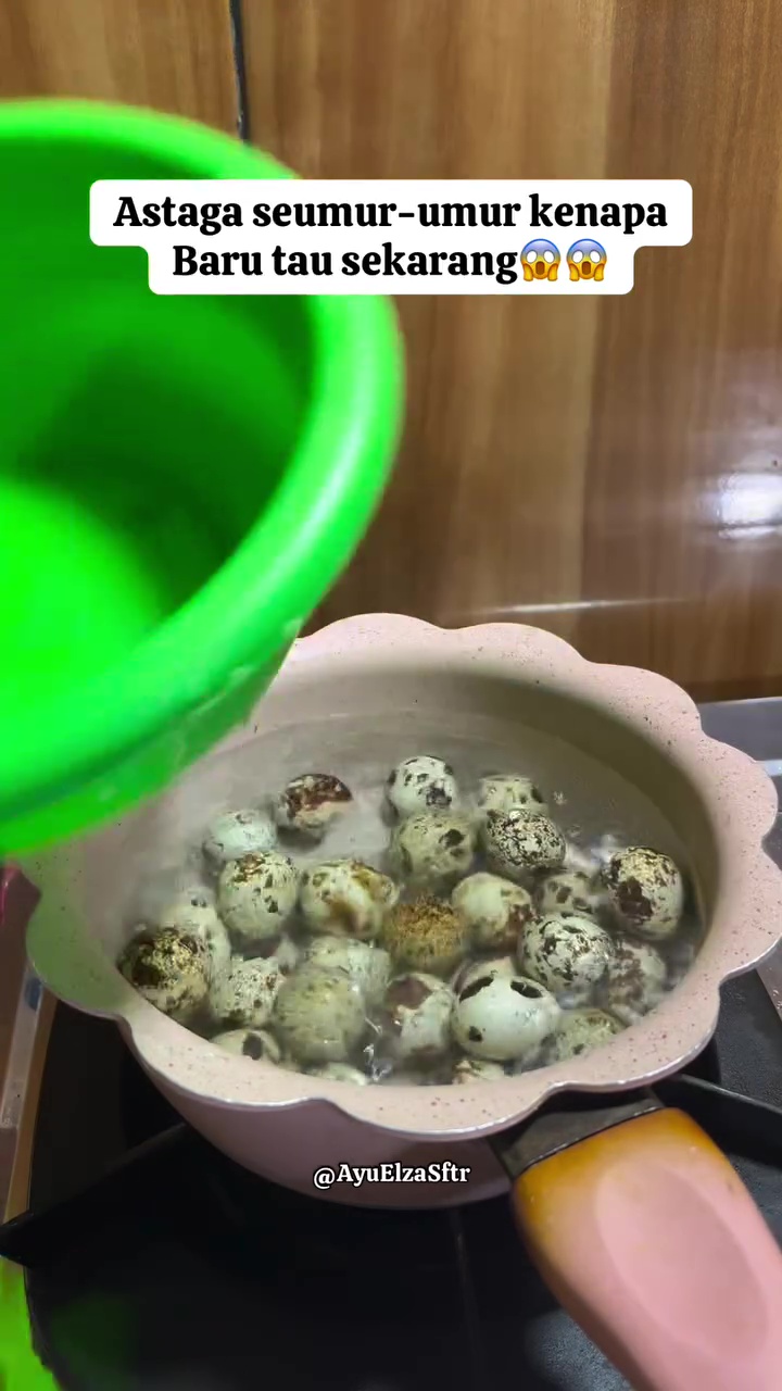 Sering rebus telur puyuh tapi kulitnya sulit dikupas? Coba pakai trik ini biar hasilnya lebih mulus