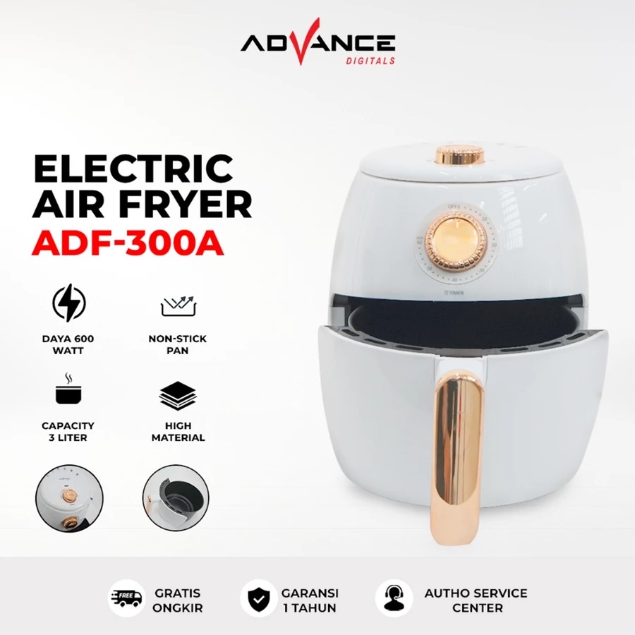 9 Air fryer Advance multifungsi di bawah Rp700 ribu, goreng tanpa minyak jadi makin gampang