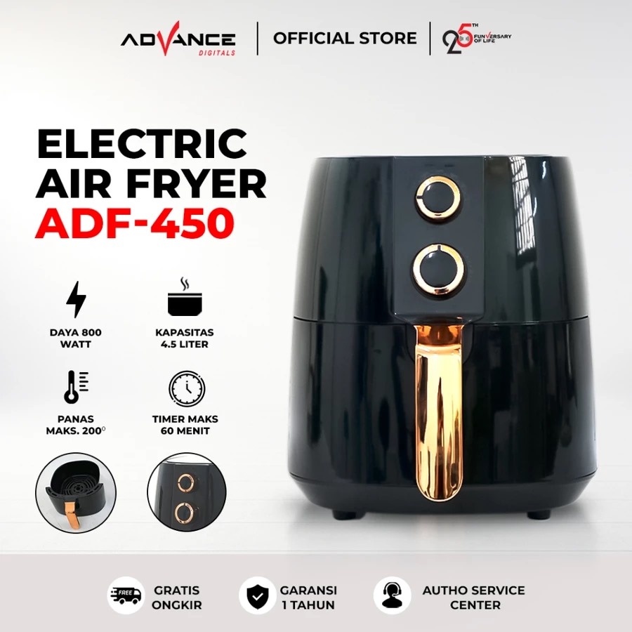 9 Air fryer Advance multifungsi di bawah Rp700 ribu, goreng tanpa minyak jadi makin gampang