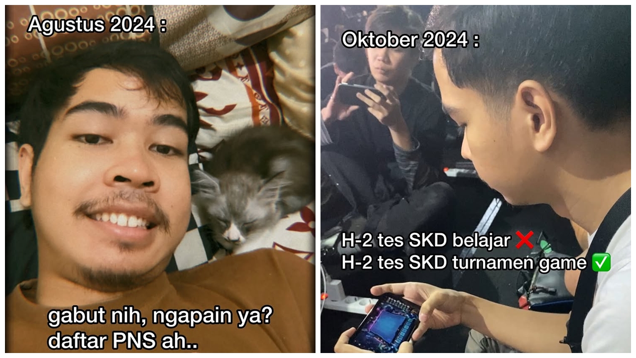 Ngaku gabut, content creator ini daftar jadi PNS tanpa persiapan, hasilnya di luar dugaan