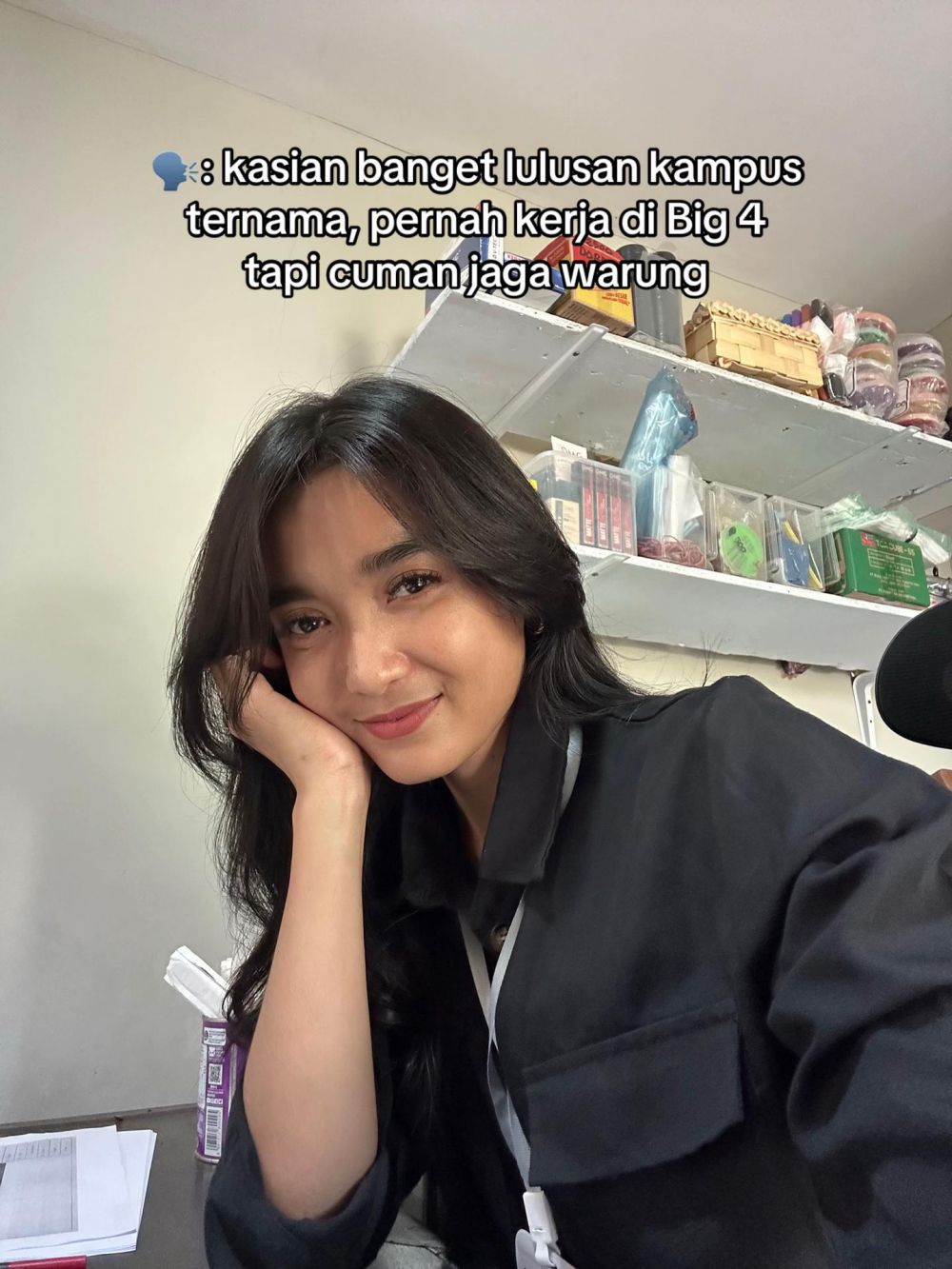 Sukses tak selalu kerja kantoran, eks karyawan perusahaan Big 4 ini bangga kini buka warung kelontong