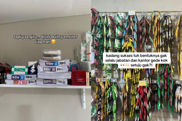 Sukses tak selalu kerja kantoran, eks karyawan perusahaan Big 4 ini bangga kini buka warung kelontong