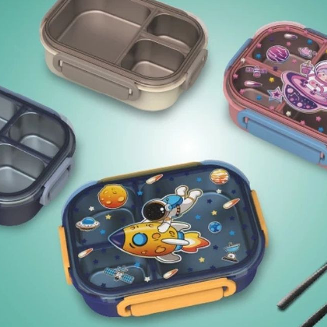 9 Kotak makan Yooyee praktis buat bekal harian, desain lucu tapi fungsional harga di bawah Rp200 ribu