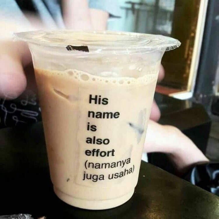 13 Potret minuman di wadah plastik yang super nyeleneh, ada yang tulisannya bikin ngakak