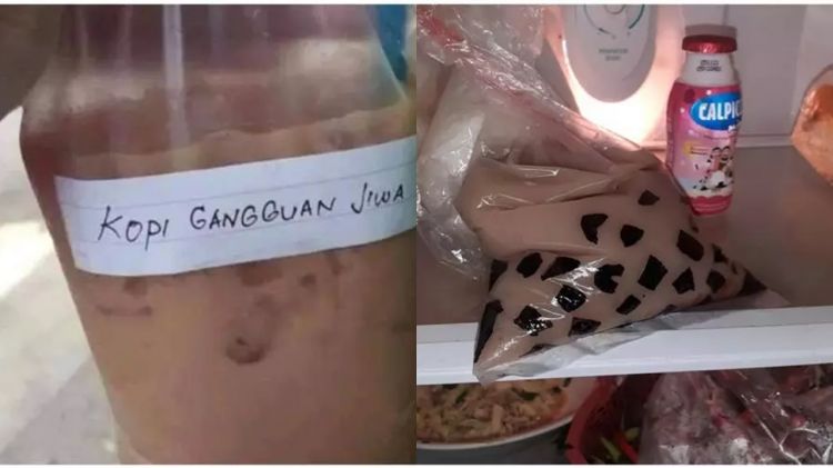 13 Potret minuman di wadah plastik yang super nyeleneh, ada yang tulisannya bikin ngakak