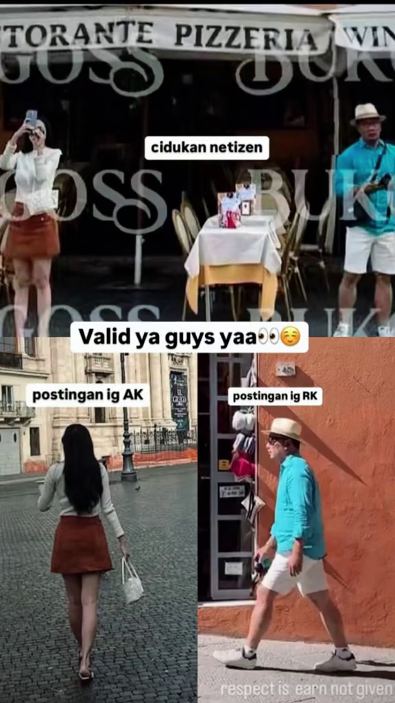 Ridwan Kamil dan Aura Kasih diduga liburan bareng &copy; 2025 brilio.net