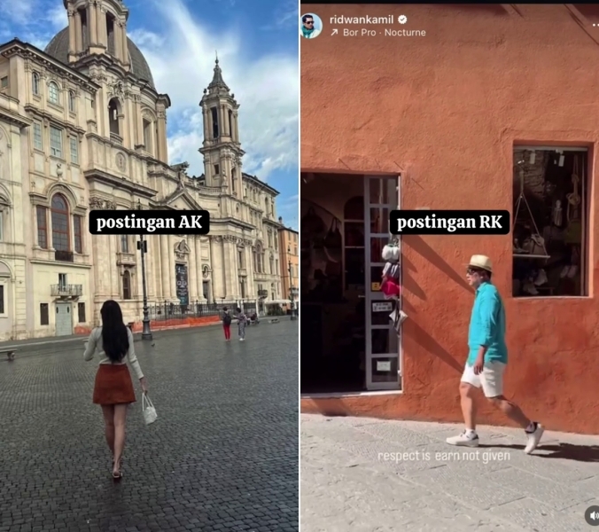 Ridwan Kamil dan Aura Kasih diduga liburan bareng &copy; 2025 brilio.net