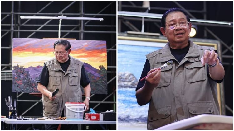 SBY lelang lukisan ciptaannya untuk donasi korban bencana Sumatra, terjual Rp311 juta