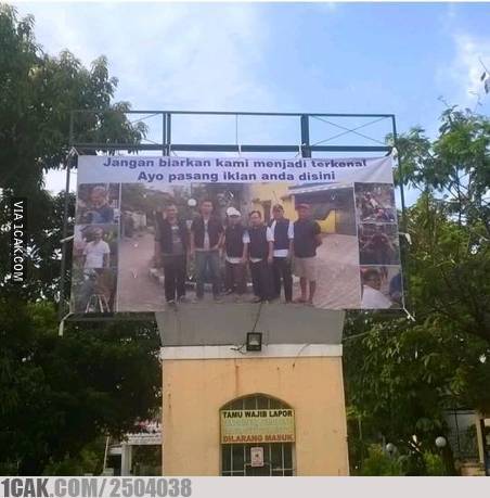 13 Billboard dengan desain paling kreatif, konsepnya out of the box jadi bikin orang melongo