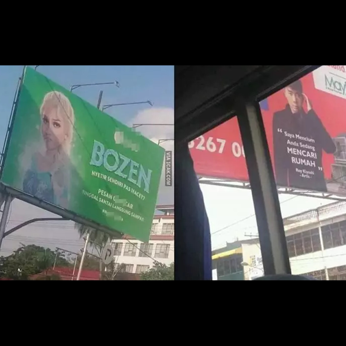 13 Billboard dengan desain paling kreatif, konsepnya out of the box jadi bikin orang melongo