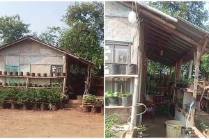 Rumah gubuk dari luar tampak reyot ternyata dalamnya mewah, ini 9 potretnya bikin terkecoh