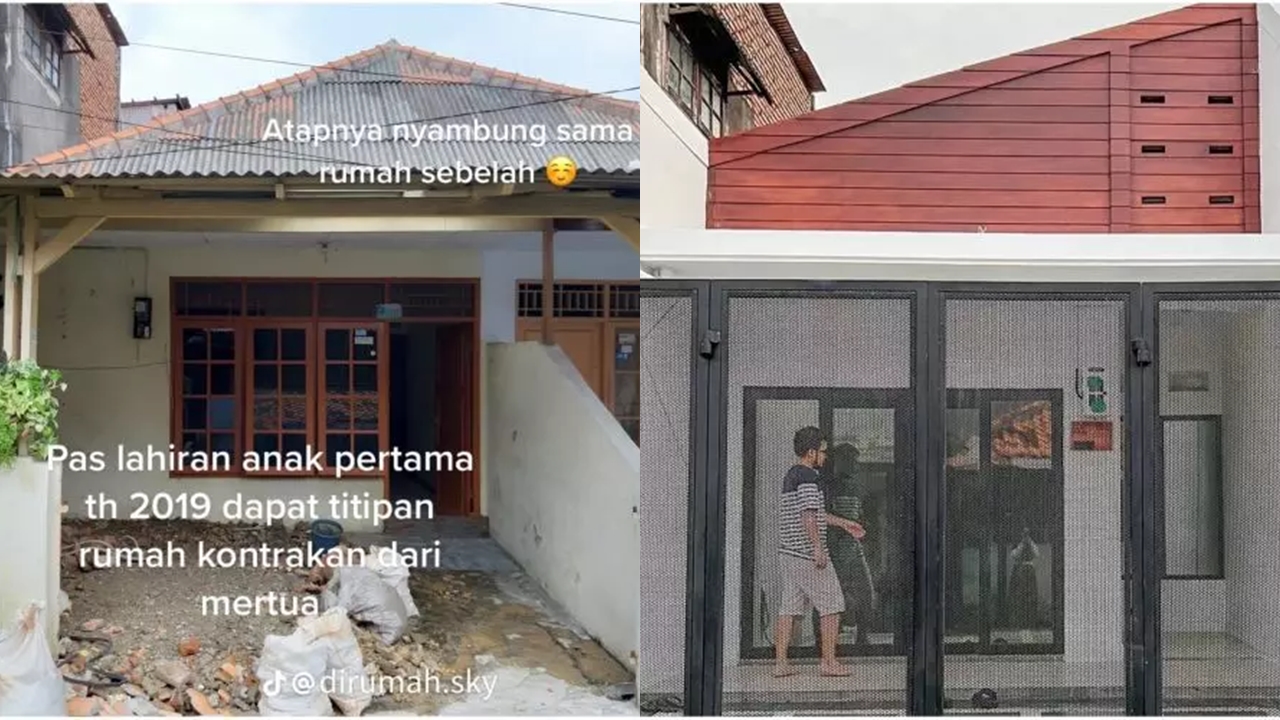 11 Transformasi rumah kontrakan sempit jadi hunian minimalis, simple tapi bikin betah banget
