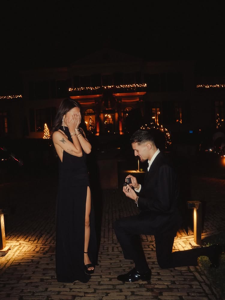 9 Potret Jennifer Coppen dilamar Justin Hubner saat dinner bareng keluarga, captionnya bikin baper