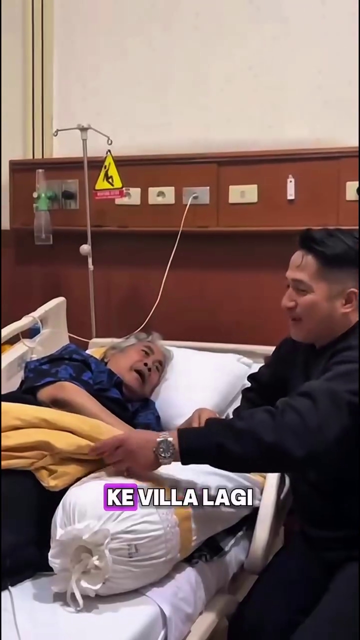 Jaja Miharja kembali masuk rumah sakit karena komplikasi, intip 9 potretnya saat ditengok Irfan Hakim