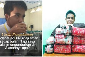 Lulus CPNS tapi putuskan mundur, pria ini ngaku tidak menyesal pilih resign demi buka bisnis