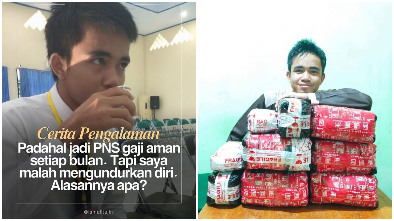 Lulus CPNS tapi putuskan mundur, pria ini ngaku tidak menyesal pilih resign demi buka bisnis