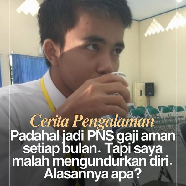 Lulus CPNS tapi putuskan mundur, pria ini ngaku tidak menyesal pilih resign demi buka bisnis