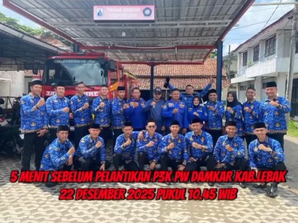 Salut! Tinggalkan momen dilantik jadi PPPK, petugas damkar Lebak pilih gercep tangani kebakaran
