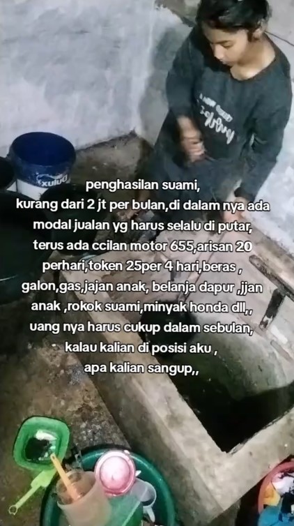 Curhat wanita ngeluh gaji suami kurang dari Rp2 juta per bulan, caranya atur duit bikin ikutan pusing
