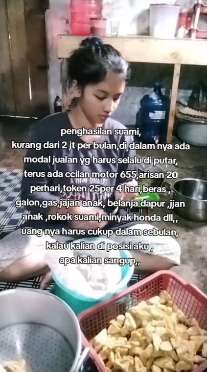 Curhat wanita ngeluh gaji suami kurang dari Rp2 juta per bulan, caranya atur duit bikin ikutan pusing