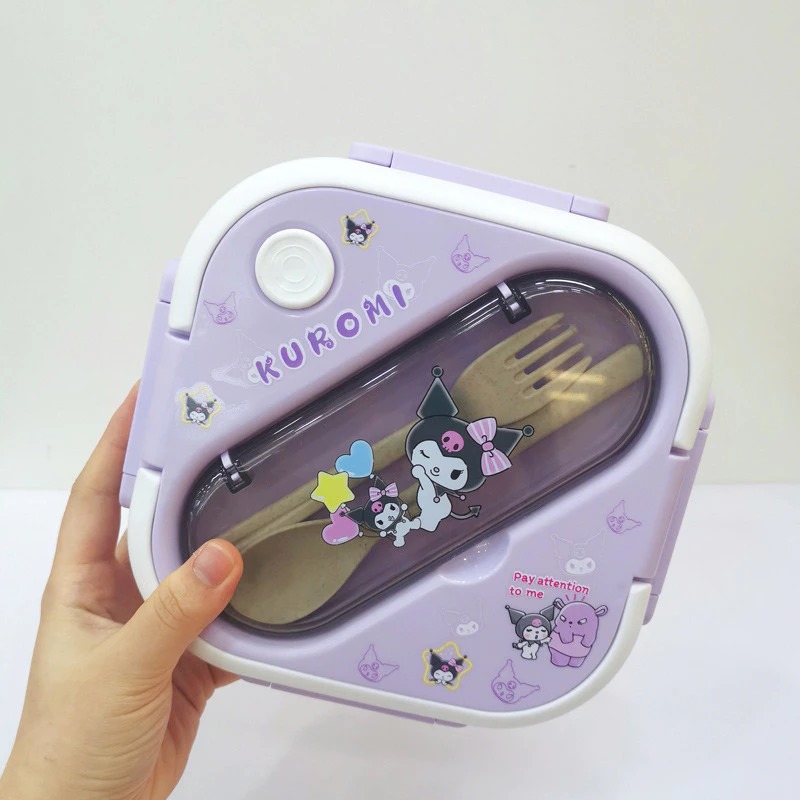 9 Kotak makan kuromi lucu dan gemas di bawah Rp150 ribu, bikin bekal makin semangat dibawa