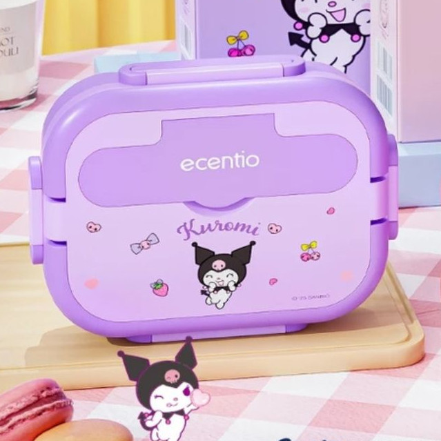 9 Kotak makan kuromi lucu dan gemas di bawah Rp150 ribu, bikin bekal makin semangat dibawa