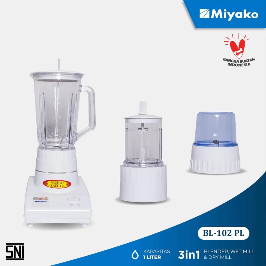 9 Blender Miyako terbaik untuk harian di bawah Rp400 ribu, hasil halus dan tahan lama