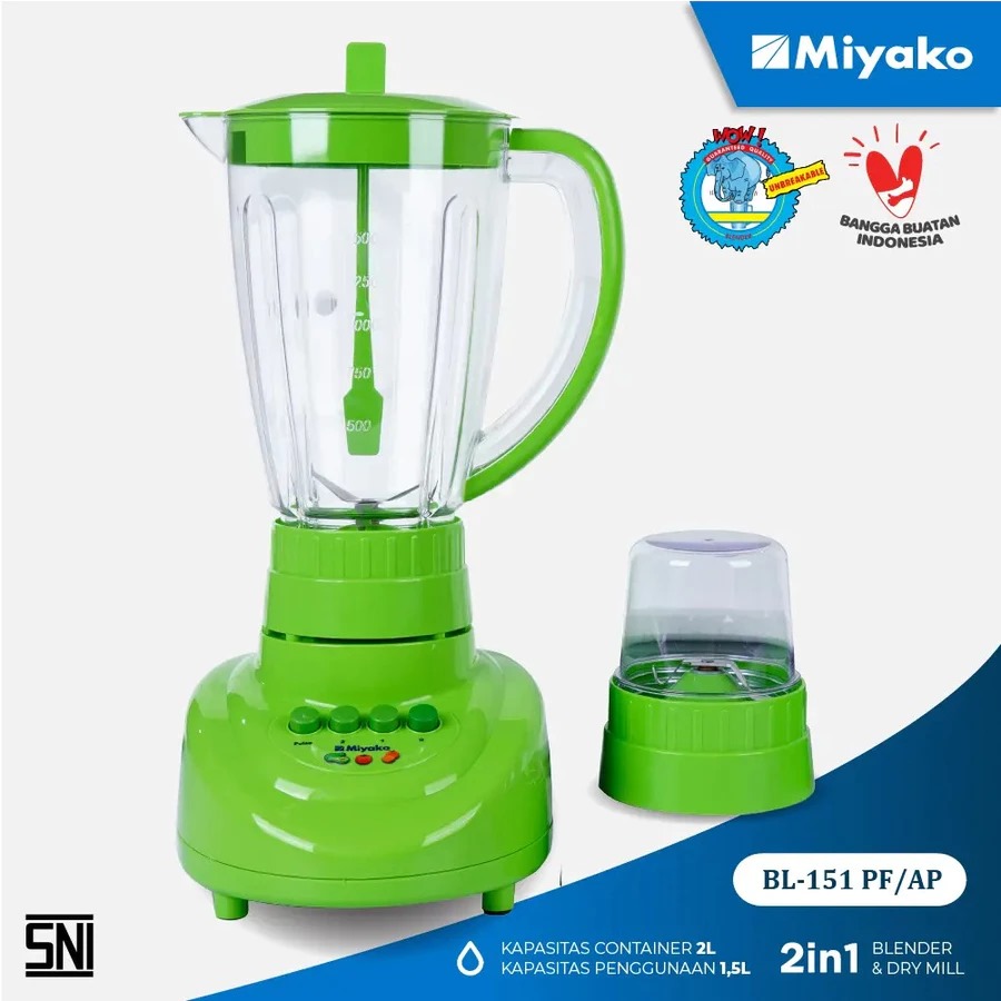 9 Blender Miyako terbaik untuk harian di bawah Rp400 ribu, hasil halus dan tahan lama