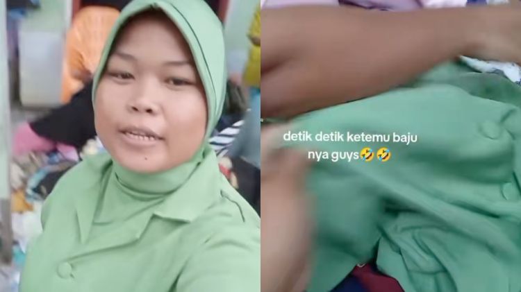 Korban banjir Aceh temukan baju Persit lengkap di tumpukan donasi, langsung "menyala" saat dicoba!