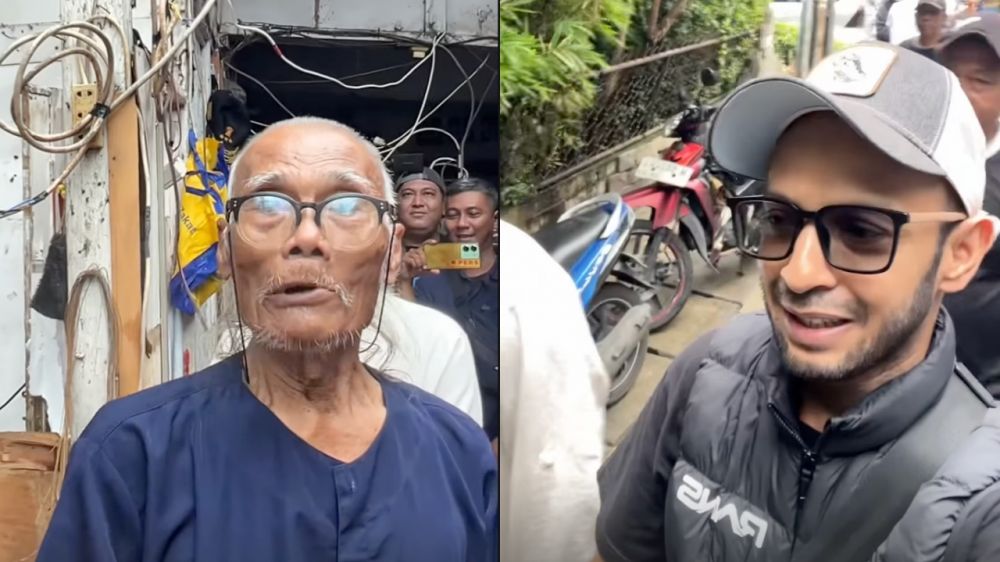 Rumah Diding Boneng roboh, Raffi Ahmad langsung utus orang kirim bantuan