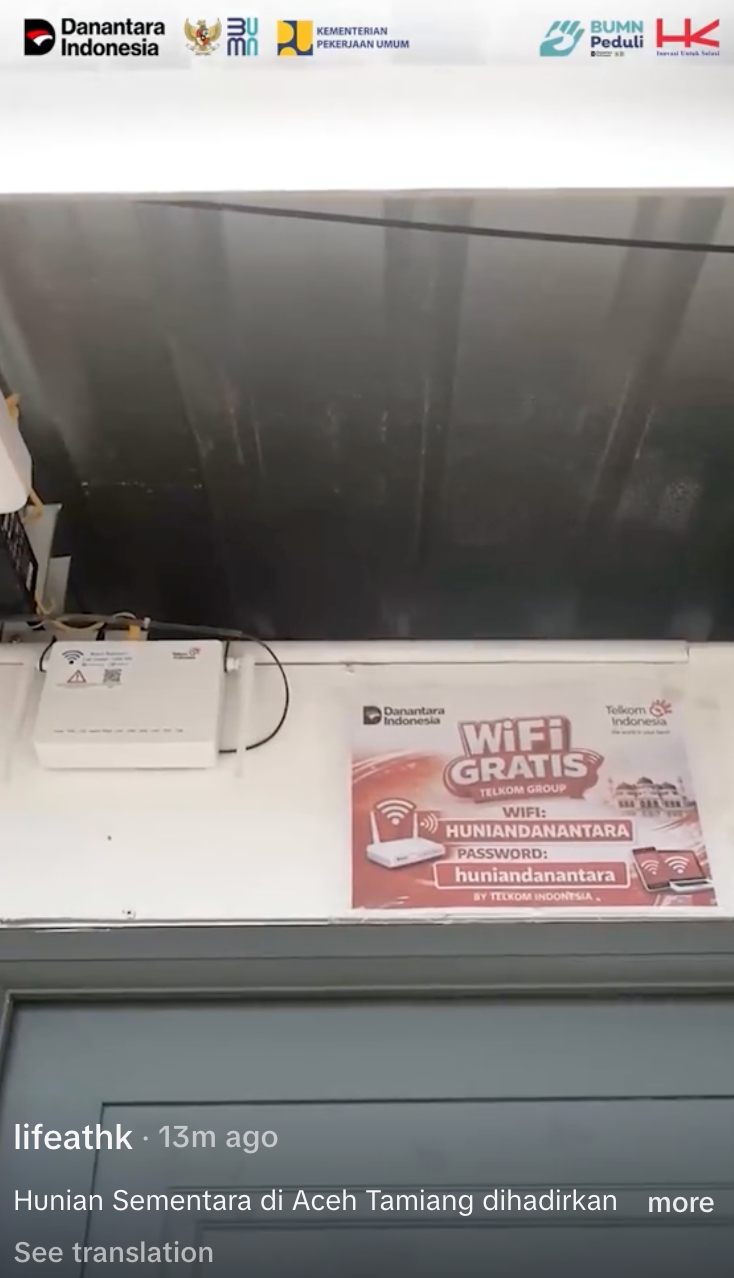 Potret rumah sementara di Aceh Tamiang, komitmen Presiden Prabowo percepat pemulihan pasca banjir