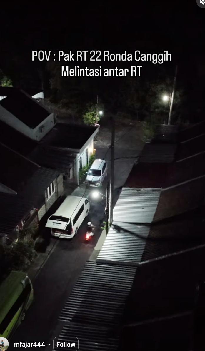 Pria ini kasih tahu cara ronda praktis 800 rumah dalam 5 menit, definisi tepat manfaatkan teknologi 